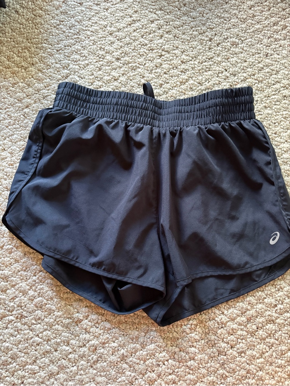 ASICS Women's Black Running Shorts